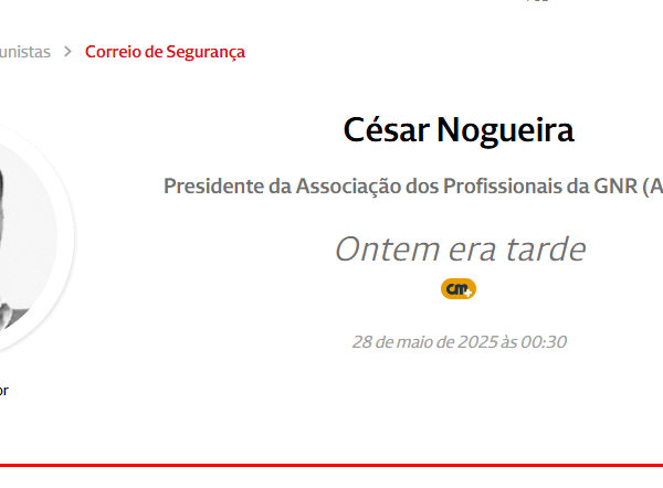 Ontem era tarde