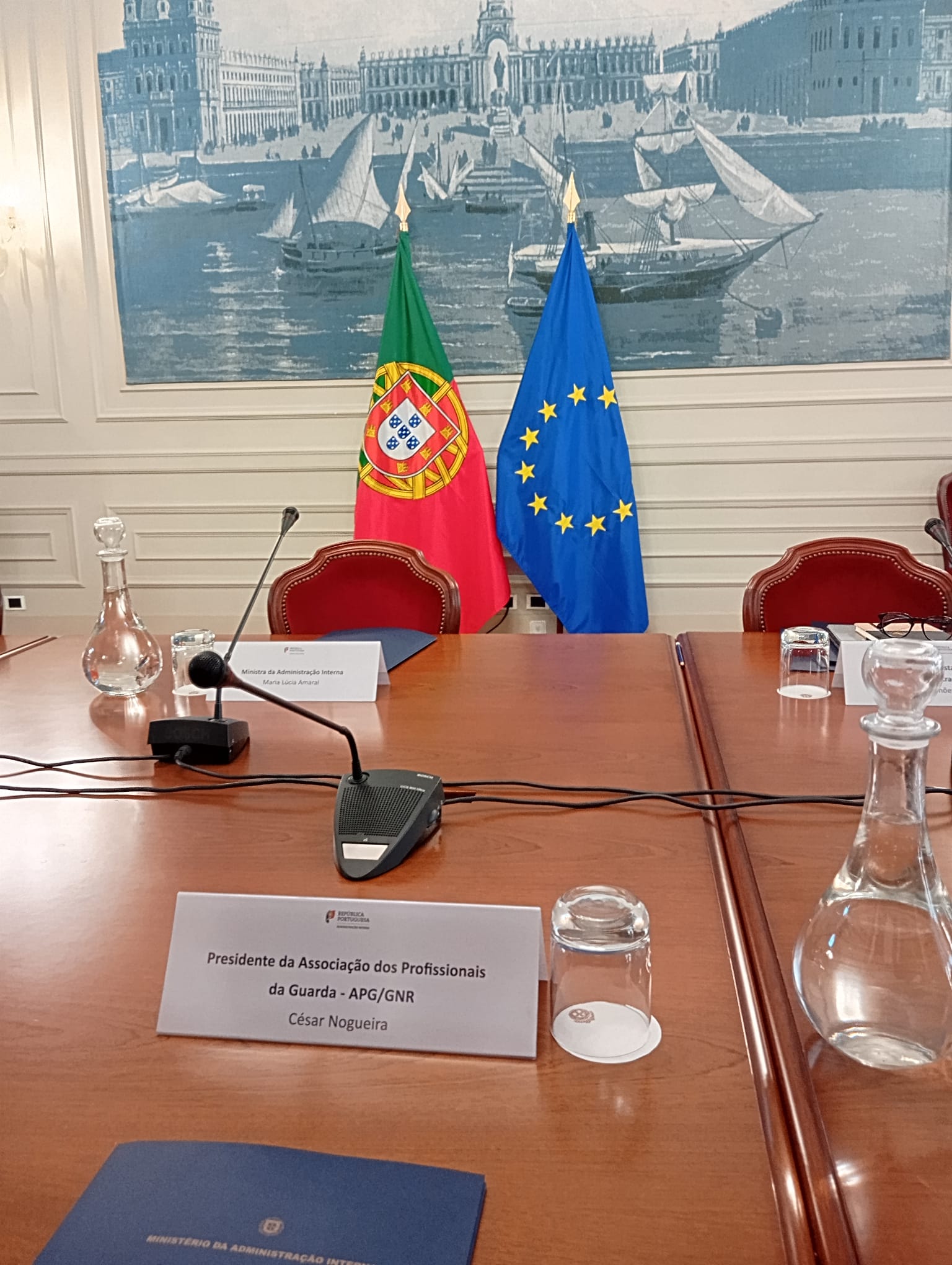 Reunião com o Ministro da Administração Interna