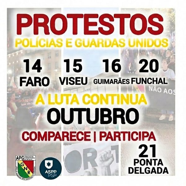 Os protestos estão marcados! Novas Datas!